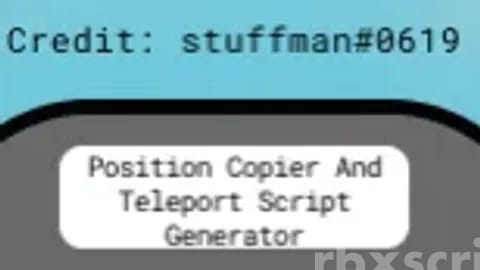 Universal Position Copier And Teleport Code Generator
