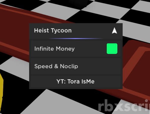 Heist Tycoon: Infinity Money, Noclip, Speedhacks