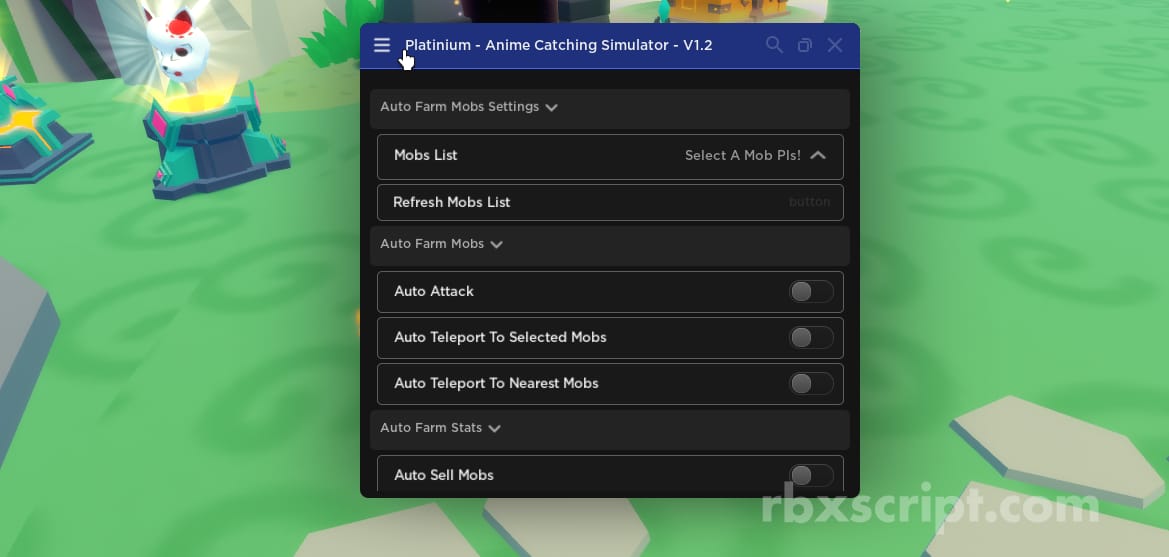 Anime Catching Simulator: Auto Attack, Auto Sell Mobs & More