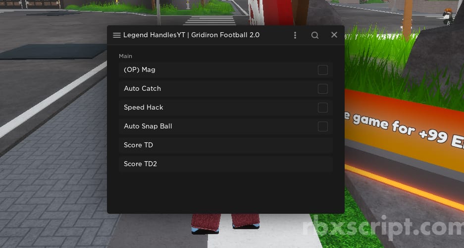 Gridiron Football 2.0: Auto Catch, Auto Snap Ball, Speed Hack
