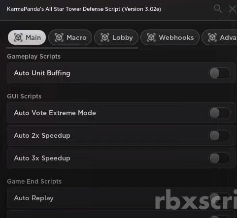 All Star Tower Defense: Webhook, Auto Speedup, Auto Vote Extreme Mode