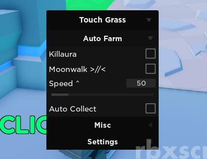 Touch The Grass Simulator! [Killaura, auto hatch]