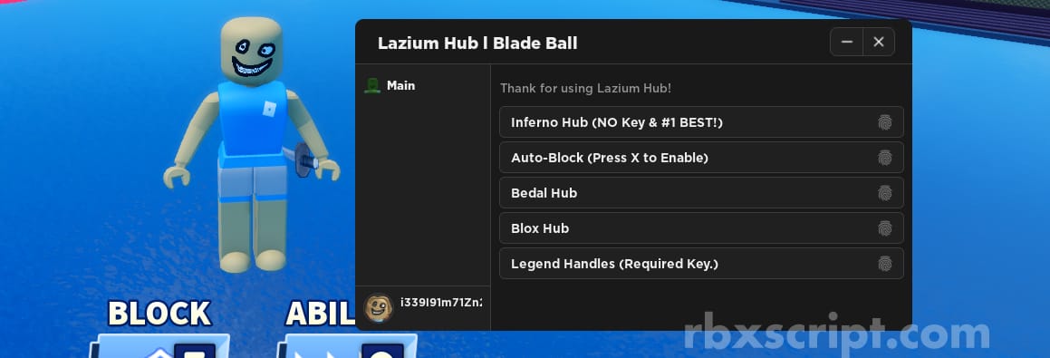 Blade Ball: Auto Block, Blox Hub, Bedal Hub