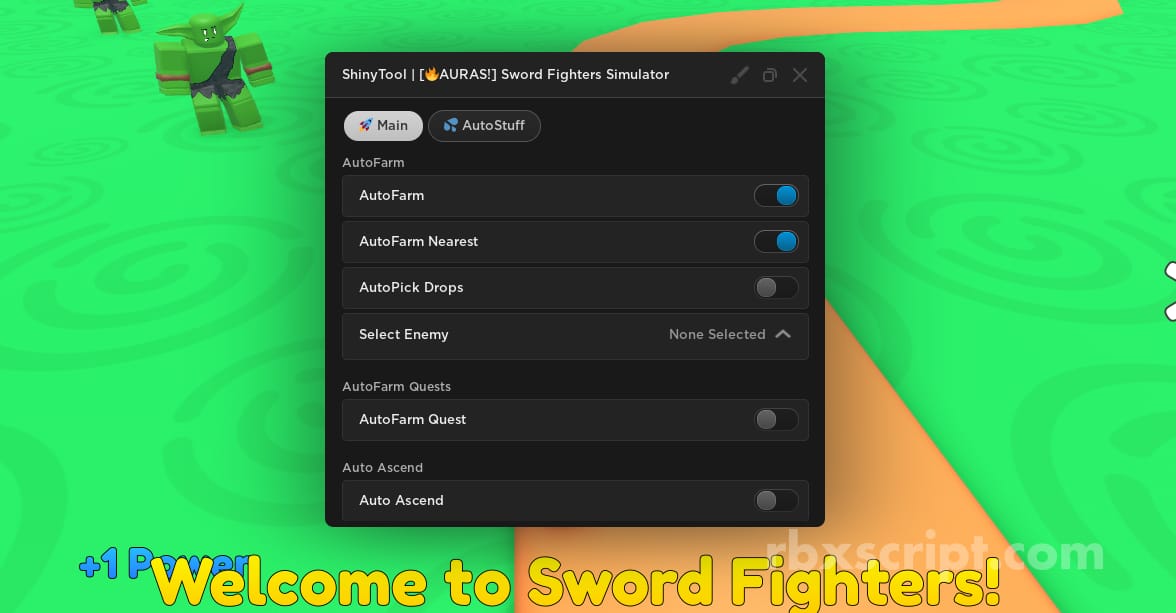 Sword Fighters Simulator: Auto Upgrade, Auto Hatch Eggs, Auto Farm Nearest