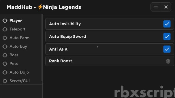 Ninja Legends: Auto Buy, Auto Evolve, Redeem Codes