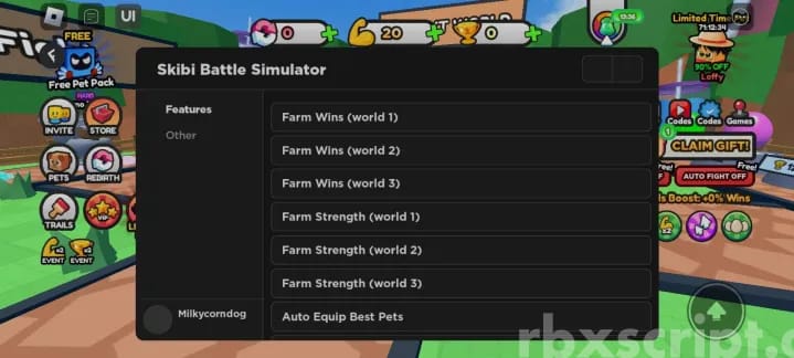 Toilet Battle Simulator: Auto Farm Wins Mobile Script
