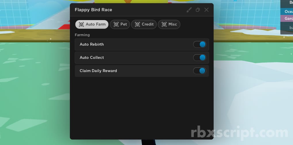 Flappy Bird Race: Auto Rebirth, Auto Hatch, Auto Collect