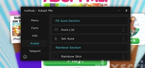 Adopt Me: Kill-Aura, Rainbow Skin & More Mobile Script