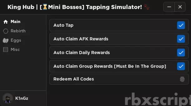 Tapping Simulator: Auto Click, Auto Claim Rewards & More