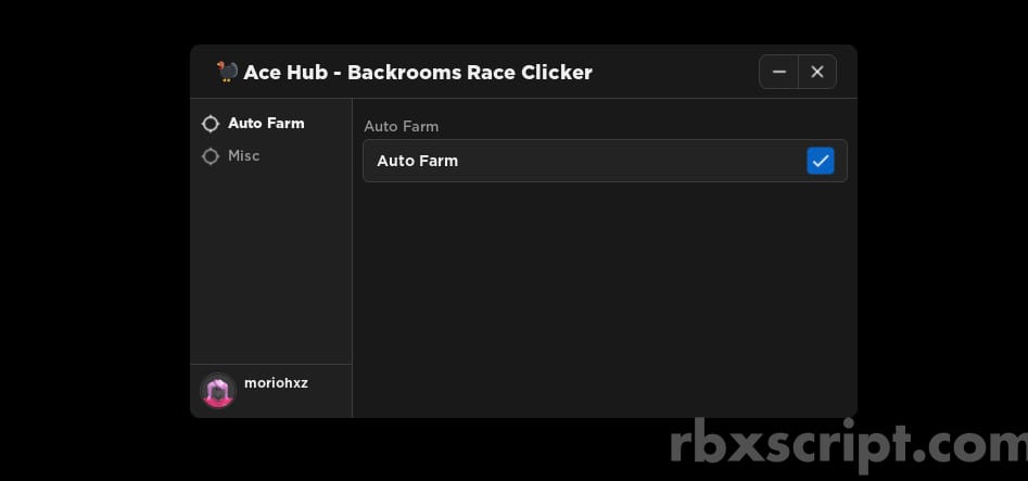 BACKROOMS RACE CLICKER (BLACK) – ScriptPastebin