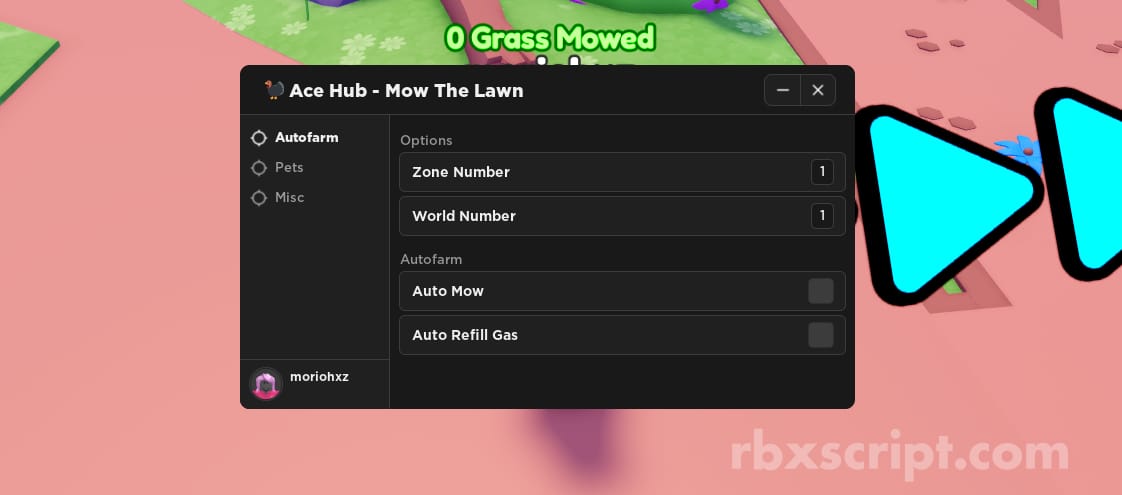 Mow The Lawn: Auto Hatch, Auto Refil Gas, Auto Mow