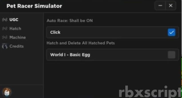 Pet Racer Simulator: Auto Clicker, Auto Hatch & More