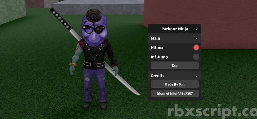 Be A Parkour Ninja: Hitbox, Inf Jump