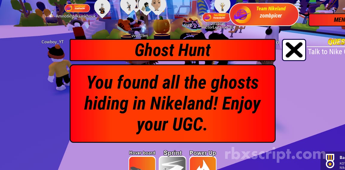 NIKELAND: Collect All Ghosts