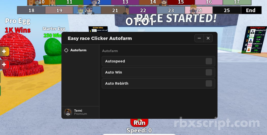 Tutorial. Game name:victory race#autoclickeriphone #autoclicker #roblo, race clicker