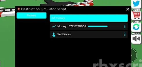 Destruction Simulator: Inf Cash, Sell Bricks Mobile Script