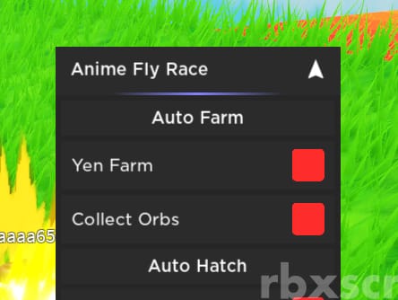 Anime Fly Race: Yen Auto Farm, Collect Orbs
