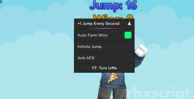 +1 Jump Every Second: Auto Farm Wins, Anti Afk, Infinity Jumps
