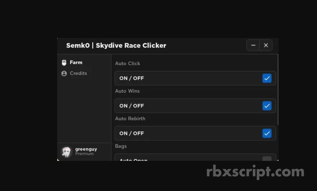 Skydive Race Clicker - Roblox