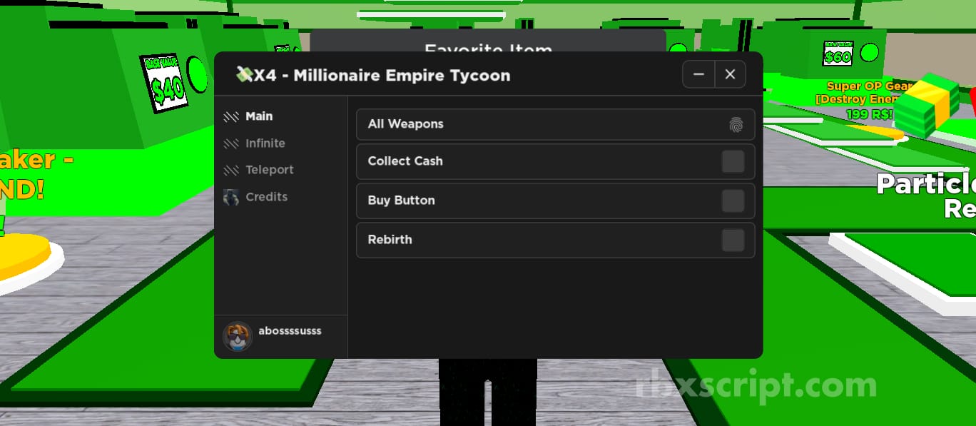 Millionaire Empire Tycoon: Get All Weapons, Collect Cash, Buy Buttons