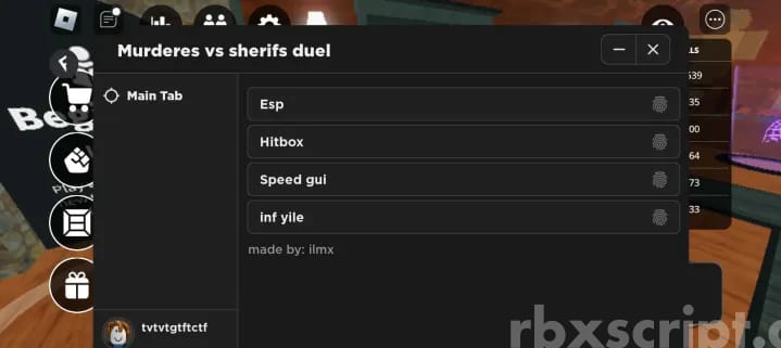 Murderers VS Sheriffs Duels: Hitbox Expander, Inf Yield & More Mobile Script