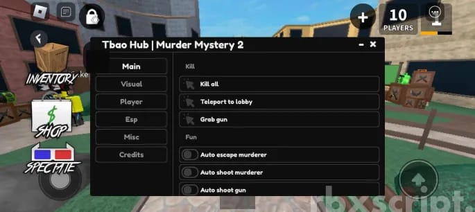 Murder Mystery 2: Kill All, Esp & More Mobile Script