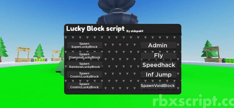 LUCKY BLOCKS Battlegrounds: Fly, WalkSpeed, Admin Panel and more