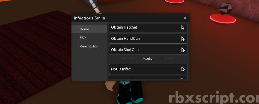 Infectious Smile: Player Esp, Collect All Keys, Reach Editor