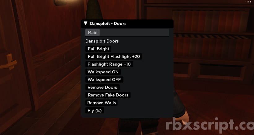 DOORS Roblox Script – Full Bright, Fly, Remove Walls & More – Caked By  Petite