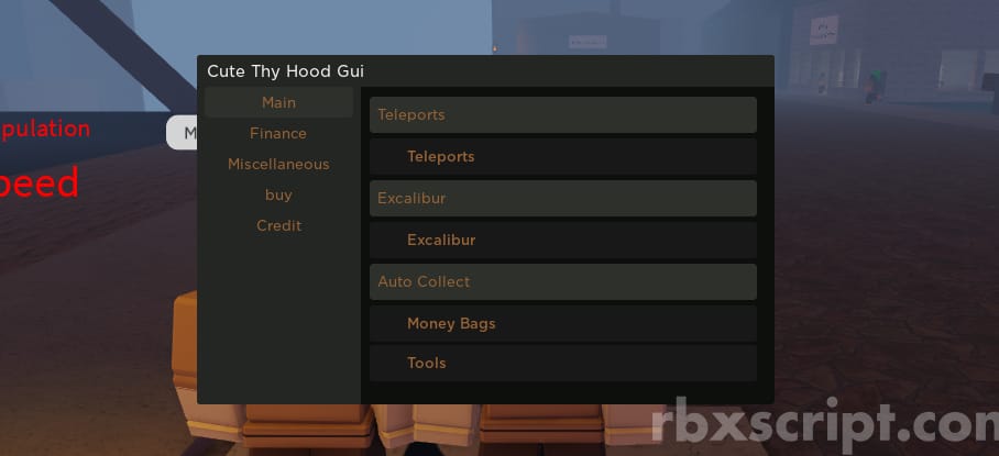 Thy hood: Auto Farm, Teleports, Attack all tools