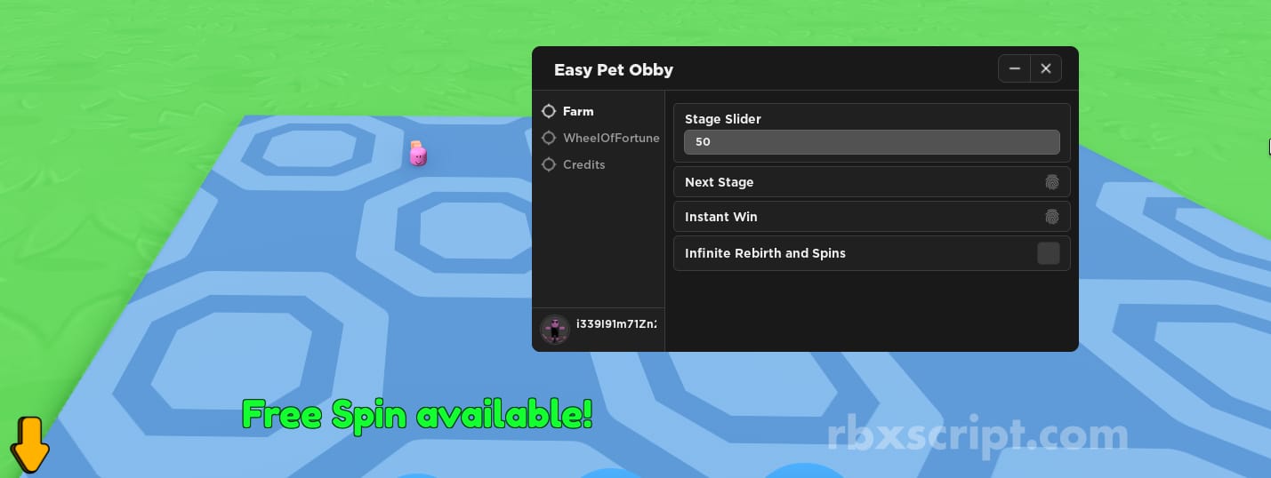 Easy Pet Obby: Stage Slider, Nest Stage, Auto Spin