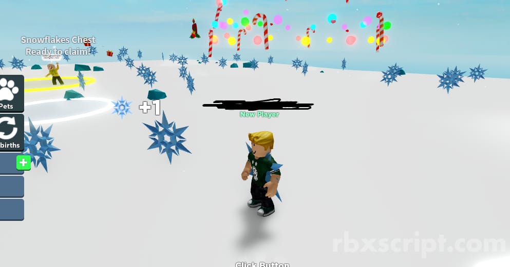 Clicker Simulator: Collect Snowflakes