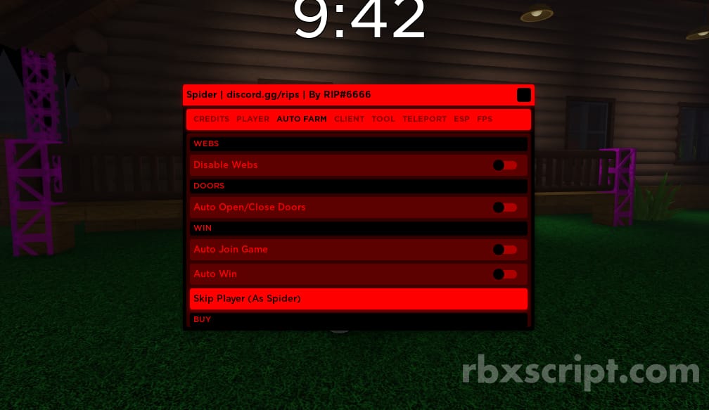 Script for your roblox game by Tgarbrecht
