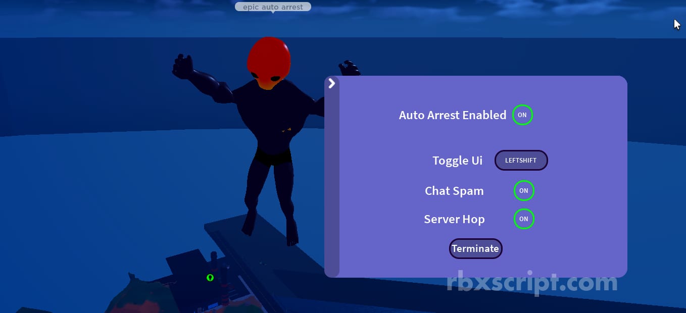 Jailbreak: Auto Arrest, Chat Spam