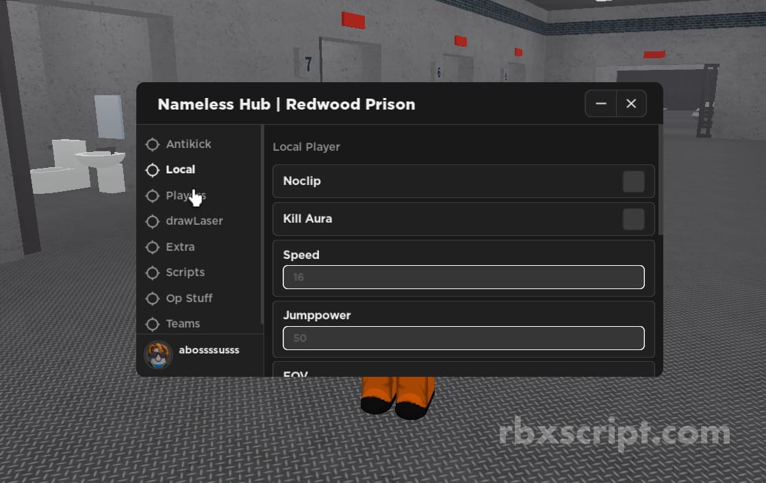 Redwood Prison: Kill aura, Click Kill, Antivoid