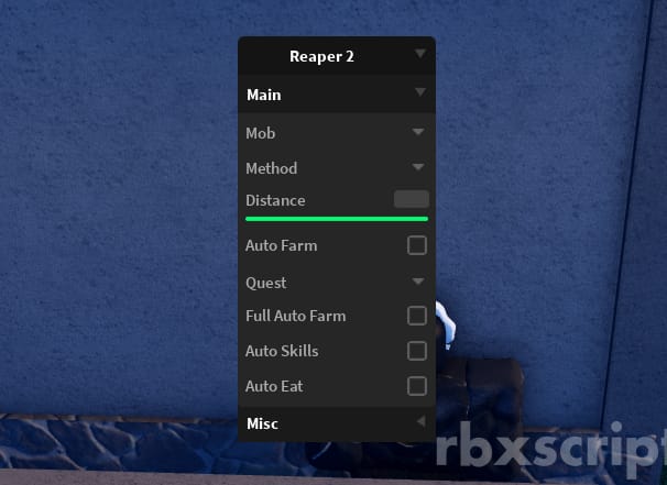 Reaper 2 [Auto-Farm, Auto-Quests, Auto-Eat] Scripts