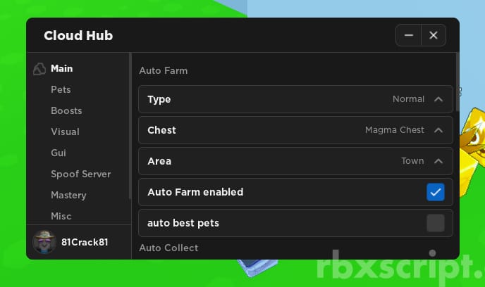 Cloud Hub Pet Simulator X Script