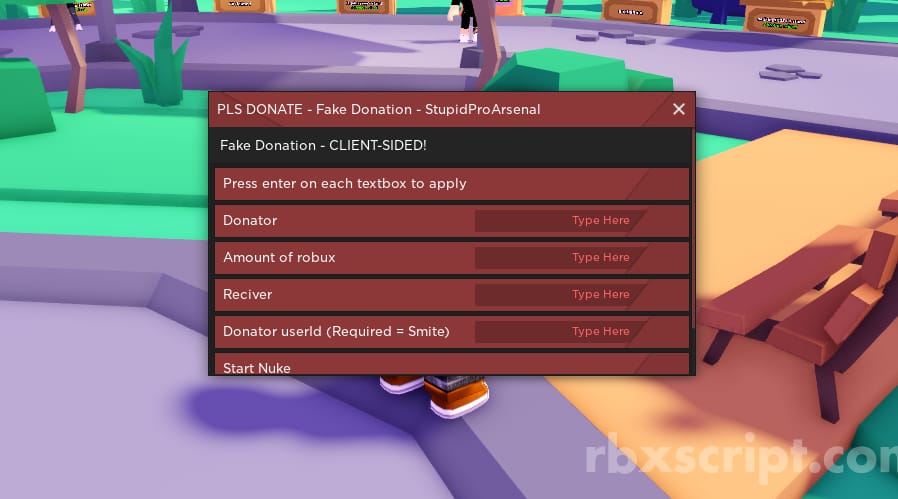 PLS DONATE: Fake Donate Not FE