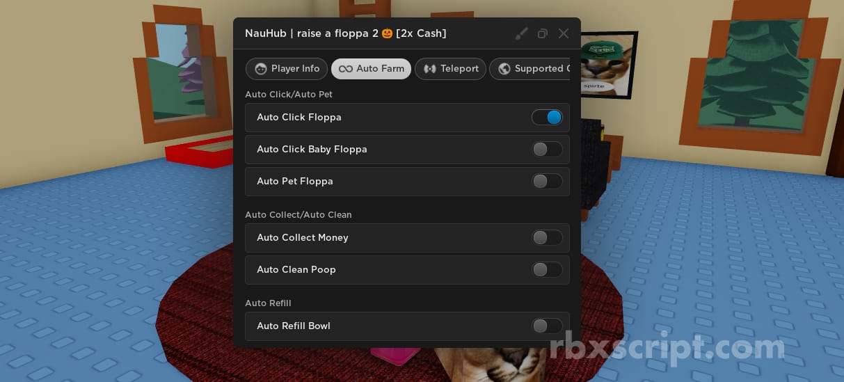 Raise A Floppa 2: Auto Pet Floppa, Auto Click Floppa & More