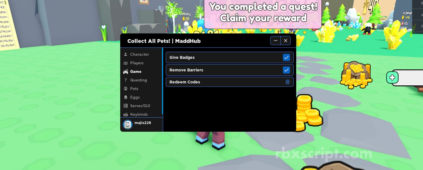 Collect All Pets: Redeem All Codes, Give Badges & More
