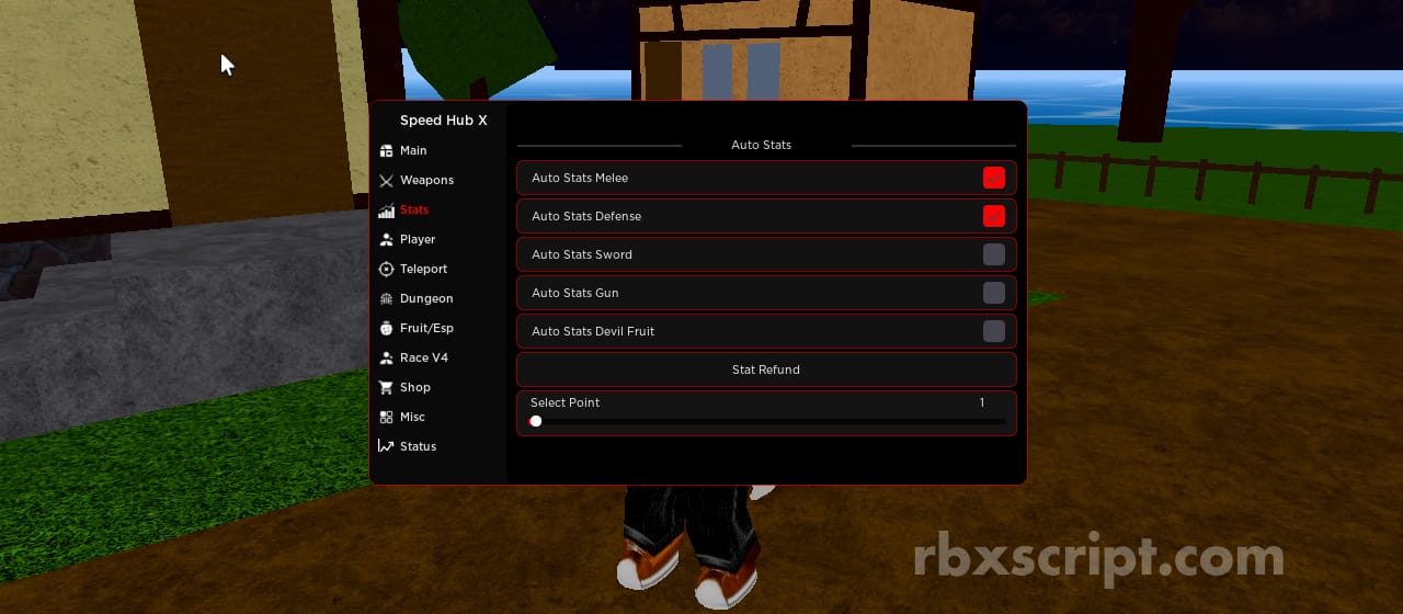 Blox fruits script - (Autofarm LVL, AutoStats, Teleports & more) -  Roblox-Scripter