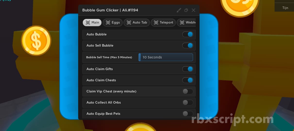 Bubble Gum Clicker: Auto Spin Wheel, Auto Sell, Auto Bubble