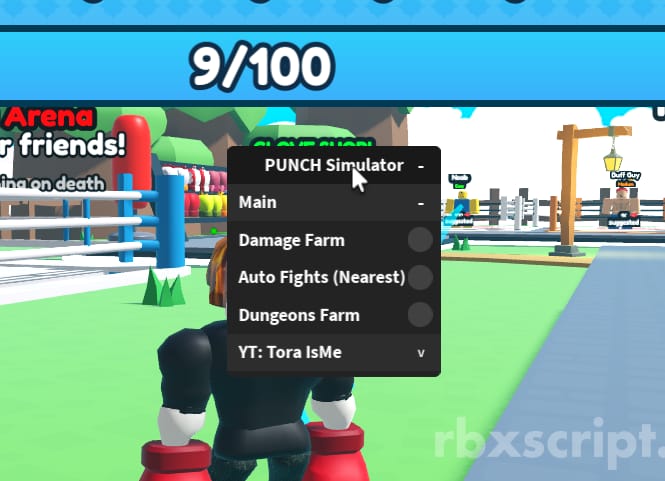 Punch Simulator: Damage Farm, Auto fight, Dungeons Farm