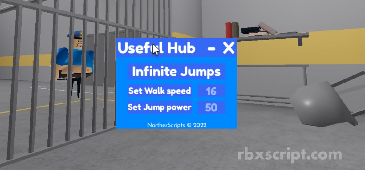 BARRY'S PRISON RUN (First Person Obby): Walkspeed, Infinity Jumps, Jump Power Mobile Script