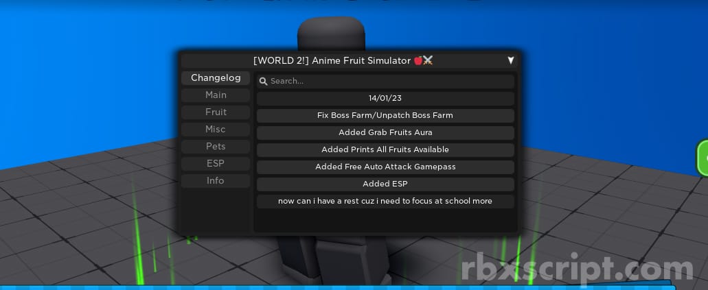 Anime Fruit Simulator: Auto Attack, Auto Skills, Auto Farm Bosses