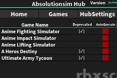 Absolutionsm Hub: 7 Games