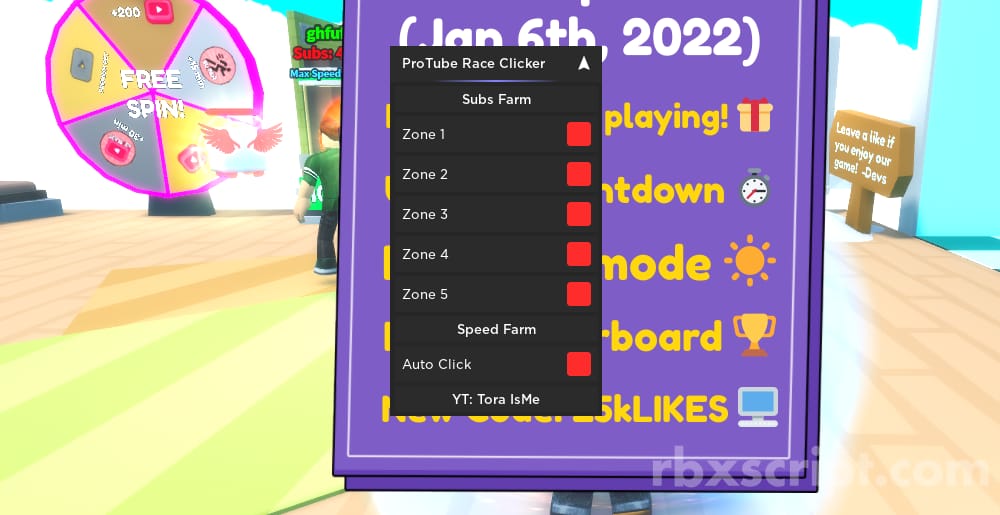 NEW* ALL WORKING CODES FOR PROTUBE RACE CLICKER 2022! ROBLOX PROTUBE RACE  CLICKER CODES 