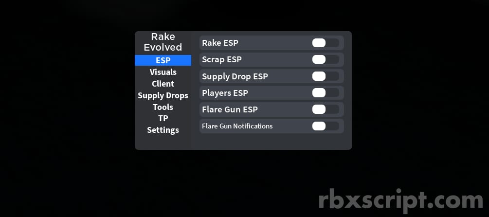 The Rake Remastered Script GUI Roblox [Fullbright + More] (Pastebin 2022)
