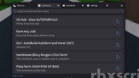NEW] Roblox Bloxburg Script Hack GUI, Auto Farm + Auto Build, Unlock All