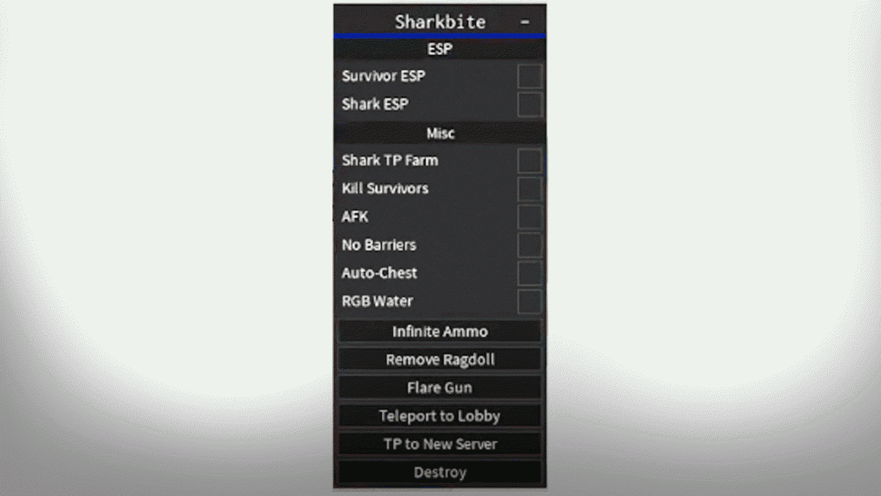SharkBite GUI